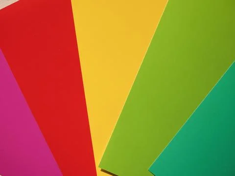 Colour samples Fotos Stock