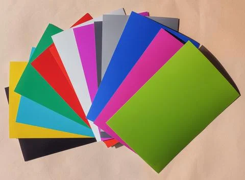 Colour samples 스톡 사진