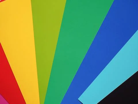 Colour samples Stock Photos