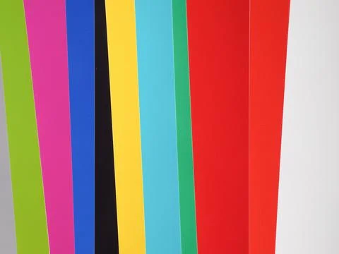 Colour samples 스톡 사진