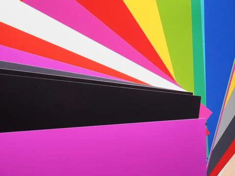 Colour samples Stock Photos