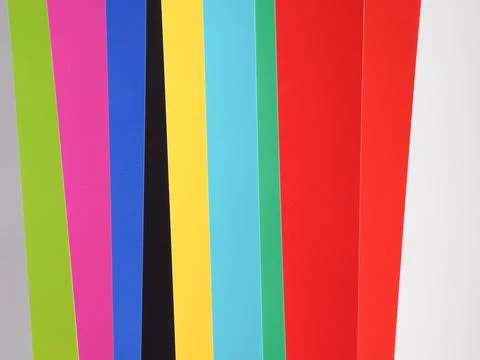 Colour samples Stock Photos