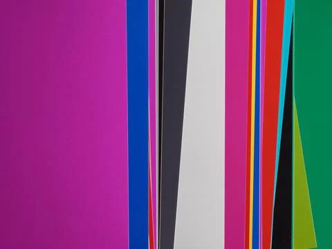 Colour samples Stock Photos