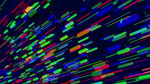 Colour Shape Lines Stock Footage 265157808