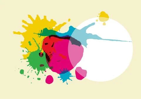 Colour spots Stock Illustration