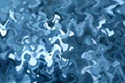 Colour stains wave pattern digital art Canada North America イラスト素材