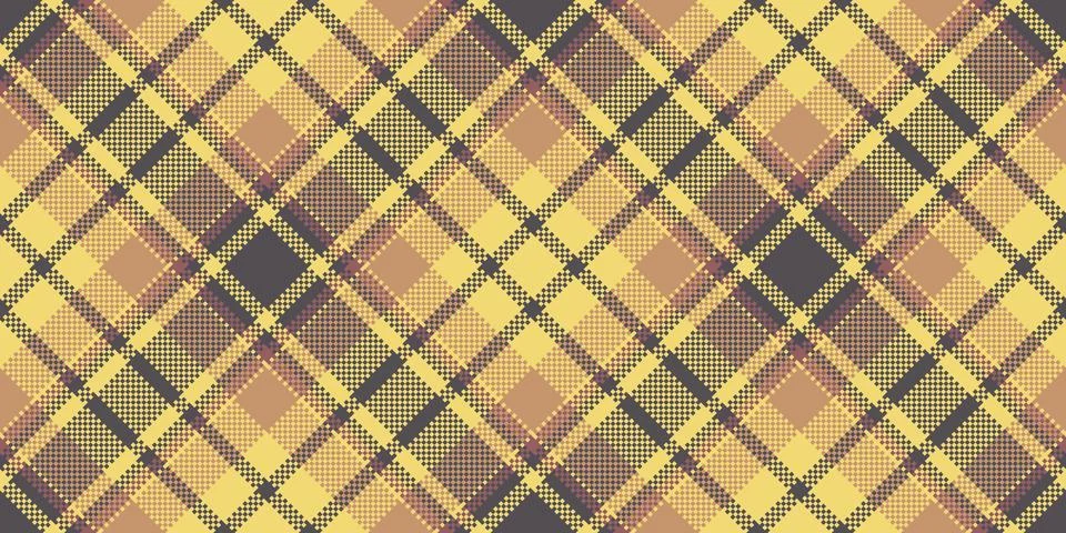 Colour textile fabric texture, invite seamless tartan plaid. Coat pattern v.. Stock Illustration