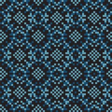 Coloured Abstract Circle seamless pattern Stock Illustration