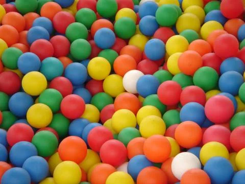 Coloured balls Stock Photos