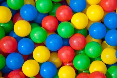 Coloured Balls Stock Photos