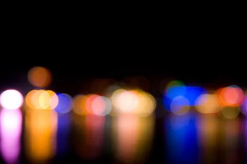 Coloured bokeh background Stock Photos