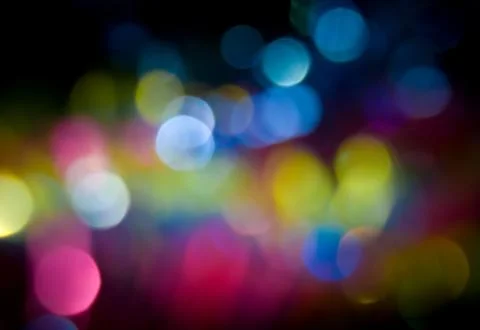 Coloured bokeh background Stock Photos