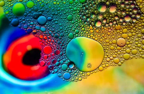 Coloured eye Stock Photos