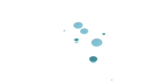 Coloured Inks In Motion Stock Footage 126919199