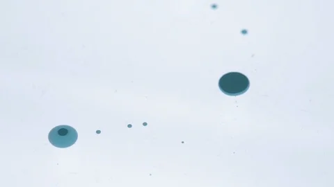 Coloured Inks In Motion Stock Footage 126919445