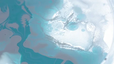 Coloured Inks In Motion Stock Footage 126922327