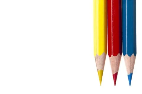 Coloured pencil Stock Photos
