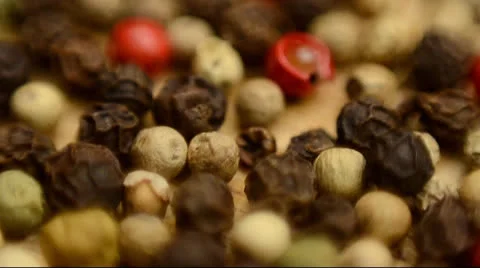 Coloured pepper Stock Footage 25274017