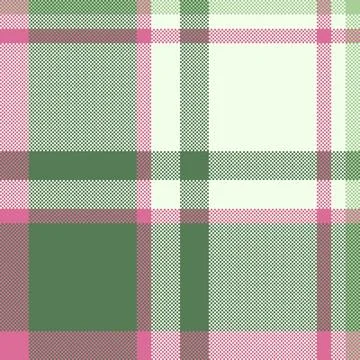 Coloured seamless plaid pattern, linear vector background texture. Single c.. 스톡 일러스트