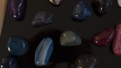 Coloured Stones Close Up 2 Stock Footage 97523318