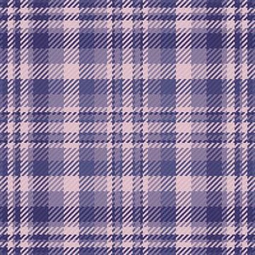 Coloured textile seamless texture, calm plaid pattern vector. Overlay tarta.. Stock Illustration