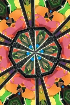 Coloured wheel colored,abstract,wheel,pattern,round,bright,orange,yellow,g... Stock Photos