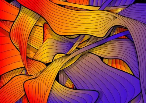 Colourful abstract background Stock Illustration