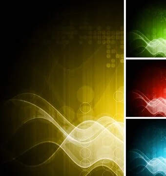 Colourful abstract backgrounds with tech texture. Eps 10 vector Colourful ... Stockfoto's
