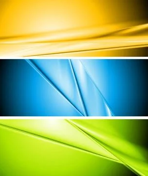 Colourful abstract banners. Vector template eps 10 Colourful abstract bann... Foto stock