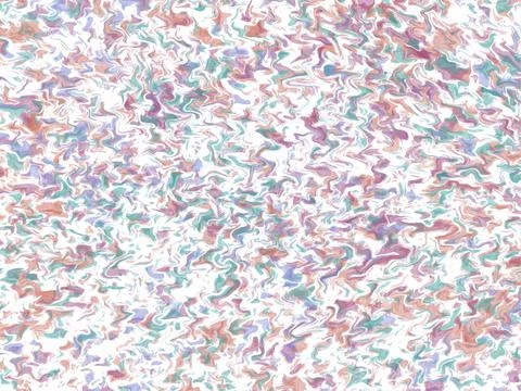 Colourful abstract liquid fluid wave pattern background , greeting card or fa Stock Illustration