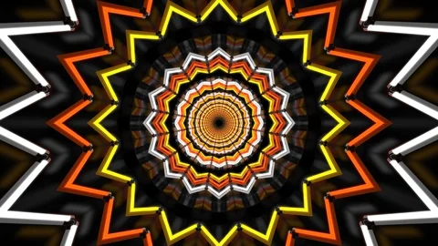 Colourful Abstract Loop Led Lights Background Stock Footage 107824829