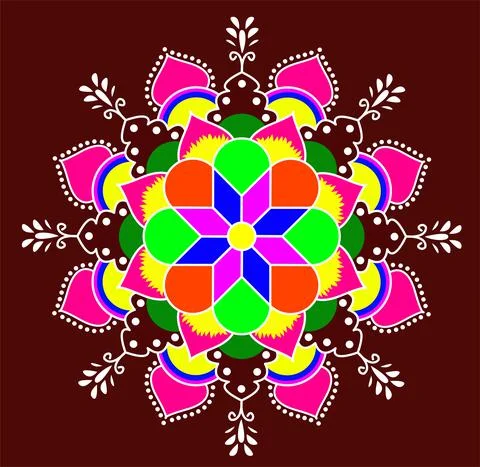 Colourful Abstract plain background with vibrant natural colours Stock Illustration