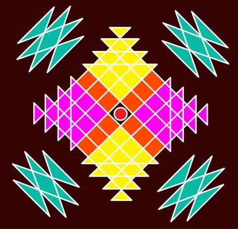 Colourful Abstract plain background with vibrant natural colours Stock Illustration