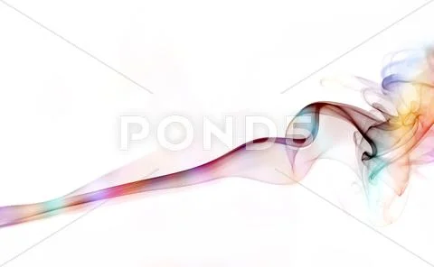 Colourful Abstract Smoke Stock Photos