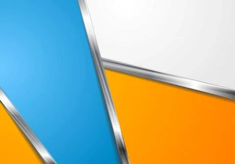 Colourful abstract vector background Modern abstract background with metal... 写真素材