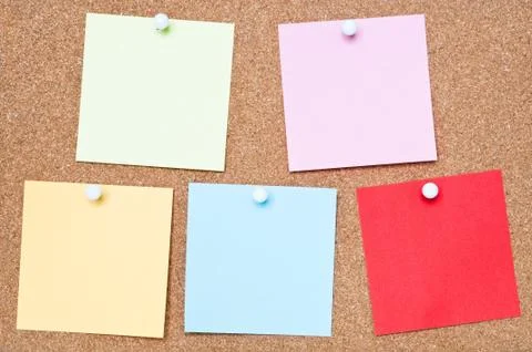 Colourful Adhesive Notes Фото