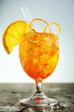 Colourful aperol spritz Stock Photos