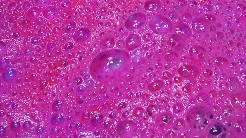 Colourful bath foam, wellness Stock Footage 107722738