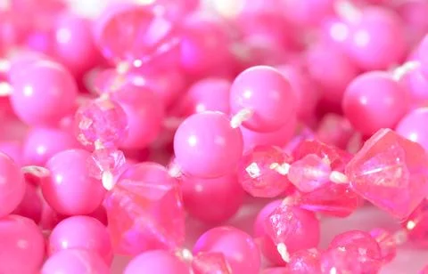 Colourful beads Stock Photos
