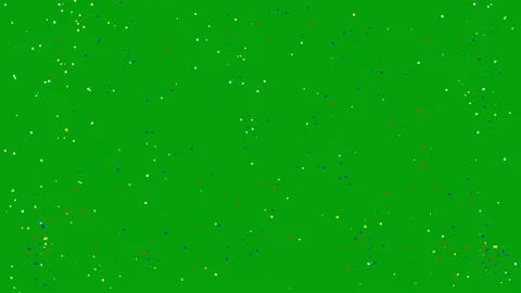 Colourful blinking stars motion graphics with green screen background Stock Footage 142246257