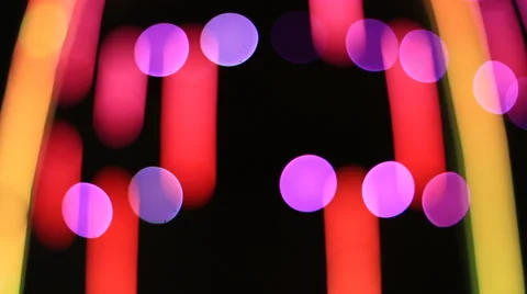 Colourful of bokeh light Stock Footage 41509043