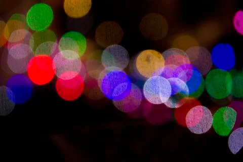 Colourful bokeh Stock Photos