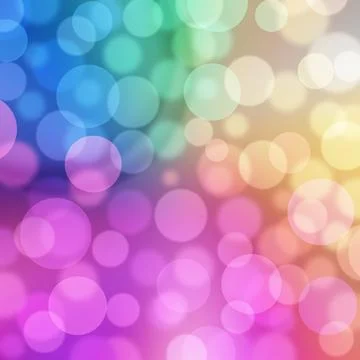 Colourful  bokhe gradient background Illustrazione stock