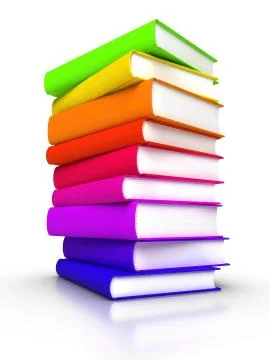 Colourful book Stock Illustration
