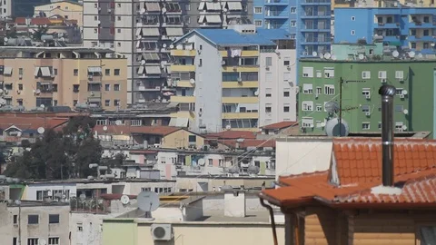 Colourful building blocks Vidéo 111576951