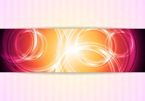 Colourful business template with circle elements. Vector background eps 10... Stock Photos