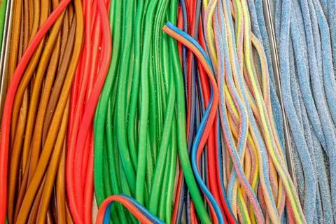 Colourful candy background Stock Photos