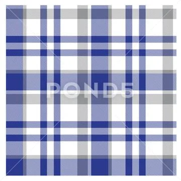 Colourful Classic Modern Plaid Tartan Seamless Print/Pattern in Vector Stock Illustration