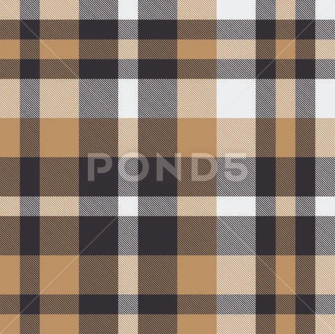 Colourful Classic Modern Plaid Tartan Seamless Print/Pattern in Vector Stock Illustration