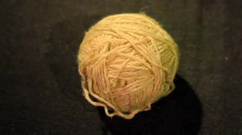 Colourful clew of threads, VJ loop Stock Footage 64574775